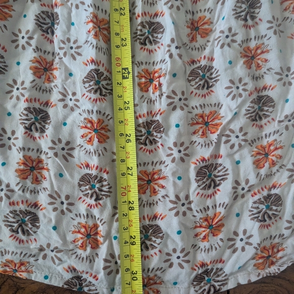 Umgee Boho Peasant Tribal Aztec Babydoll Tunic Dress Size Medium - Picture 8 of 9